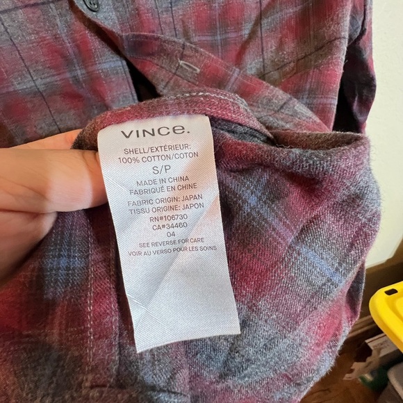 VINCE casual button down shirt - Picture 5 of 6